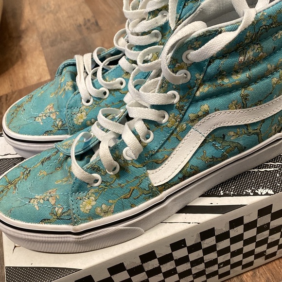 Van Gogh Cherry Blossom Limited Edition Vans - Picture 2 of 7